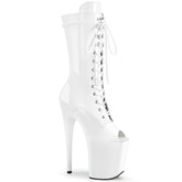 8" Heel FLAMINGO-1051 White Pat